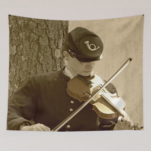 Item preview, Civil War Fiddle Player designed and sold by Frankie Cat Photography.
