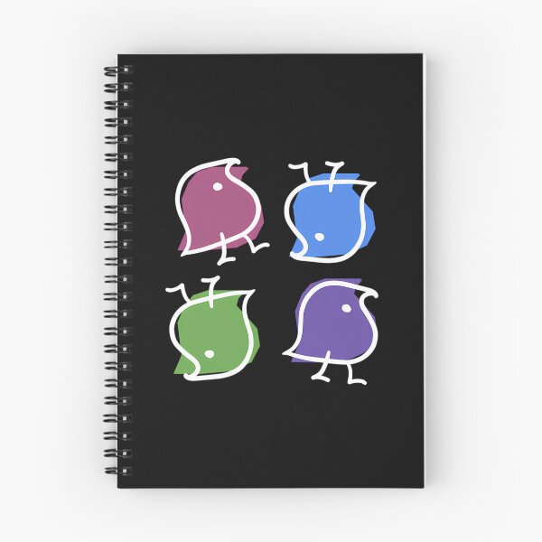Item preview, Wug Print (Multicolour On Black) designed and sold by VOGUE SWAG.