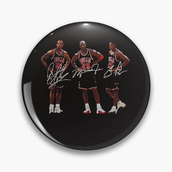 Item preview, Scottie Pippen Michael Jordan  Dennis Rodman Signature  designed and sold by VOGUE SWAG.