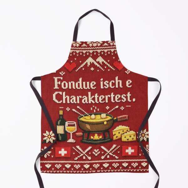 Item preview, Swiss Fondue Character Test: Cozy Winter Design designed and sold by Mauswohn.