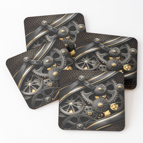 Item preview, Gilded Gearworks designed and sold by Kaleidoscope Print.