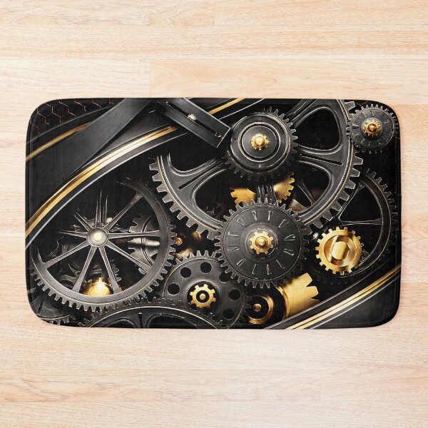 Item preview, Gilded Gearworks designed and sold by Kaleidoscope Print.