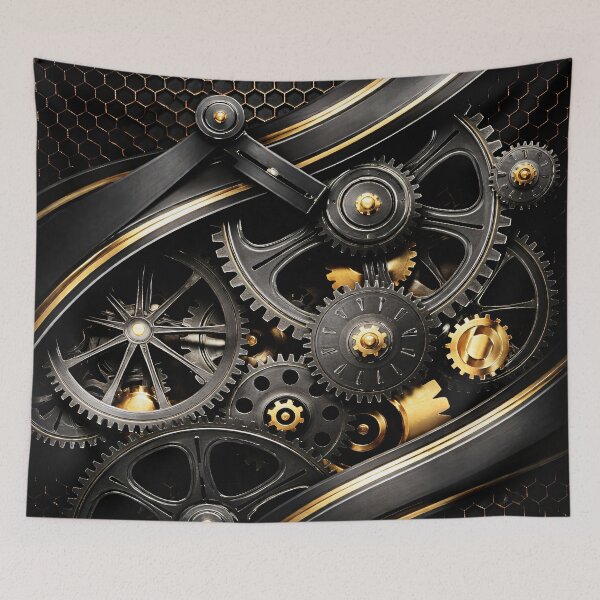 Item preview, Gilded Gearworks designed and sold by Kaleidoscope Print.