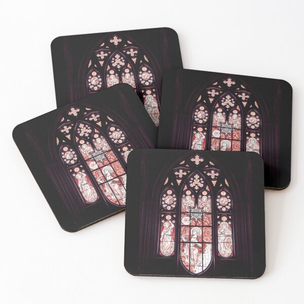 Item preview, Gothic Window Stained Glass designed and sold by Sachie's Studio.