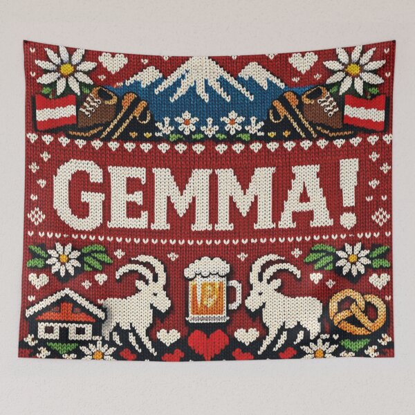 Item preview, Gemma! Alpine Style: Traditional knitwear design for mountain lovers designed and sold by Mauswohn.