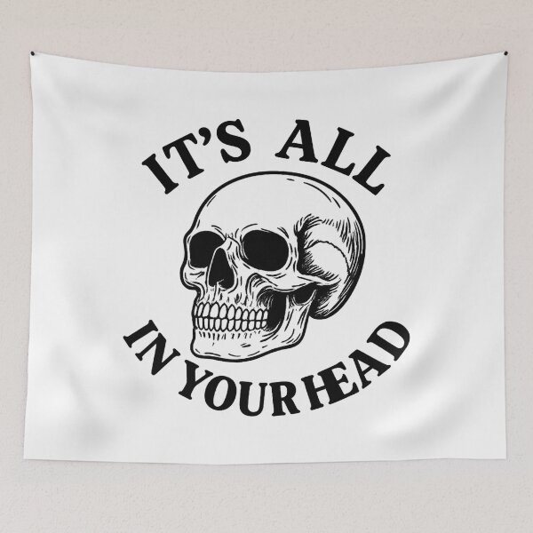 Item preview, It's All In Your Head designed and sold by moon70star-m70s.