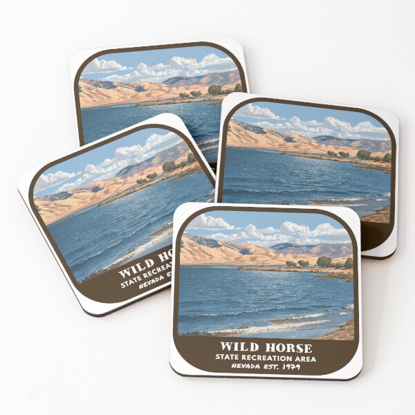 Item preview, Vintage Wild Horse State Recreation Area (Nevada) designed and sold by RabbitK.