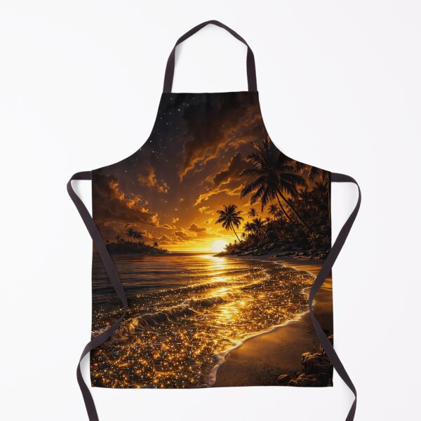 Item preview, Golden Tide Sunset designed and sold by Kaleidoscope Print.