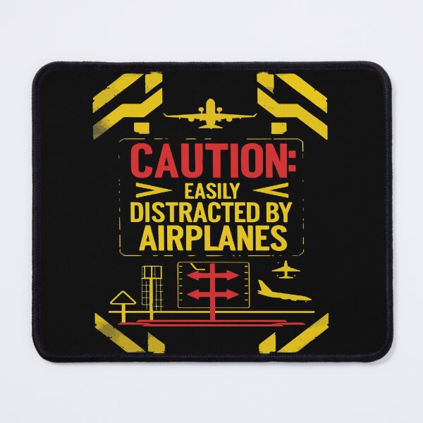 Item preview, Avgeek Essentials | "Easily Distracted By Airplanes" Plane Spotter Design designed and sold by philippo artworks.