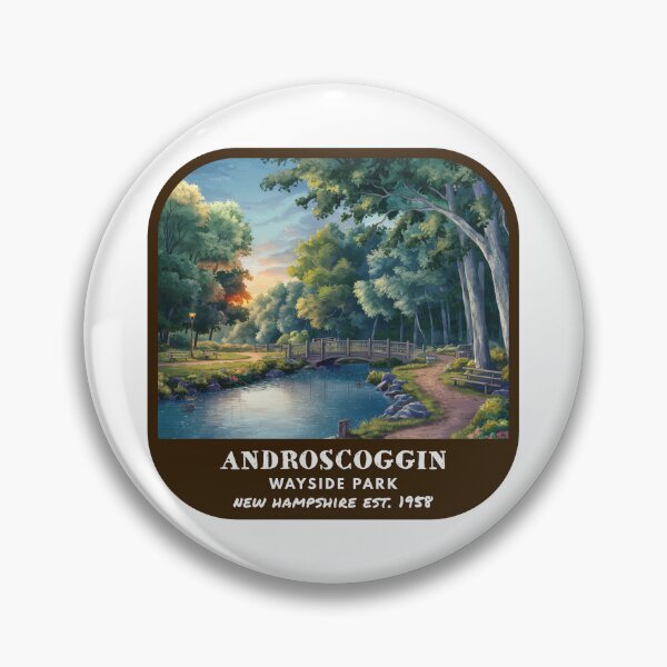 Item preview, Vintage Androscoggin Wayside Park (New Hampshire) designed and sold by RabbitK.