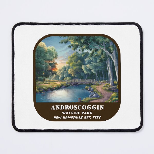 Item preview, Vintage Androscoggin Wayside Park (New Hampshire) designed and sold by RabbitK.