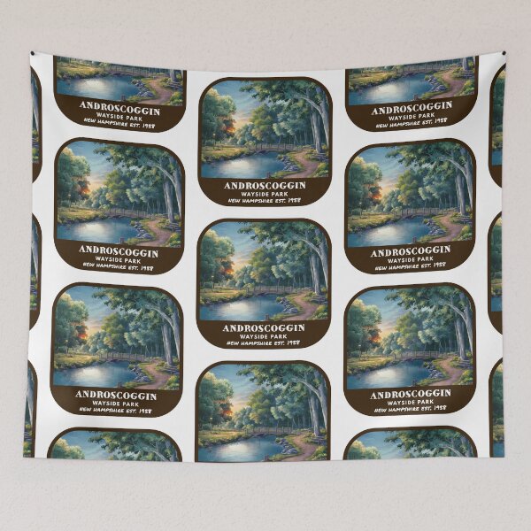 Item preview, Vintage Androscoggin Wayside Park (New Hampshire) designed and sold by RabbitK.