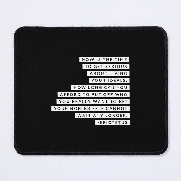 Item preview, Epictetus Stoic Quote Now Is The Time designed and sold by kbqnnxyejt32.