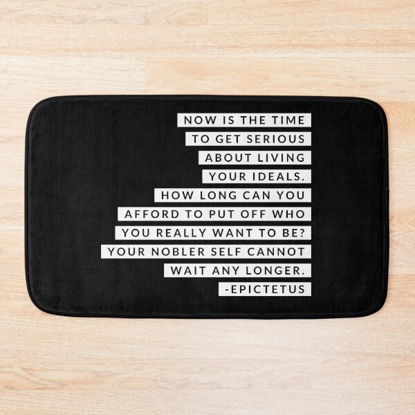 Item preview, Epictetus Stoic Quote Now Is The Time designed and sold by kbqnnxyejt32.