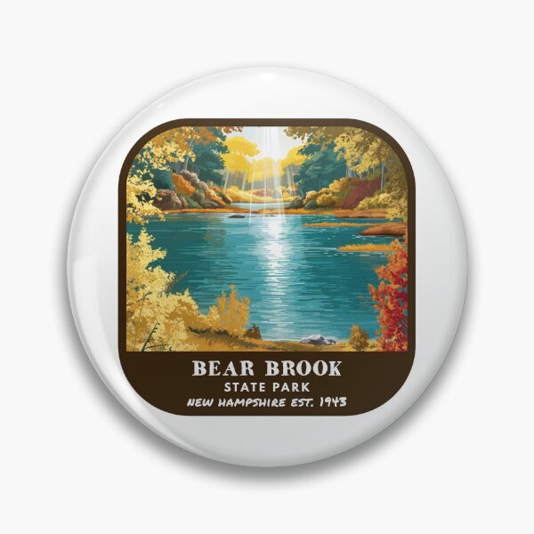 Artikelvorschau, Vintage Bear Brook State Park (New Hampshire) entworfen und verkauft von RabbitK.