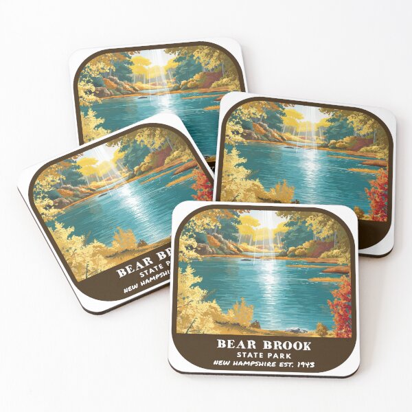 Item preview, Vintage Bear Brook State Park (New Hampshire) designed and sold by RabbitK.