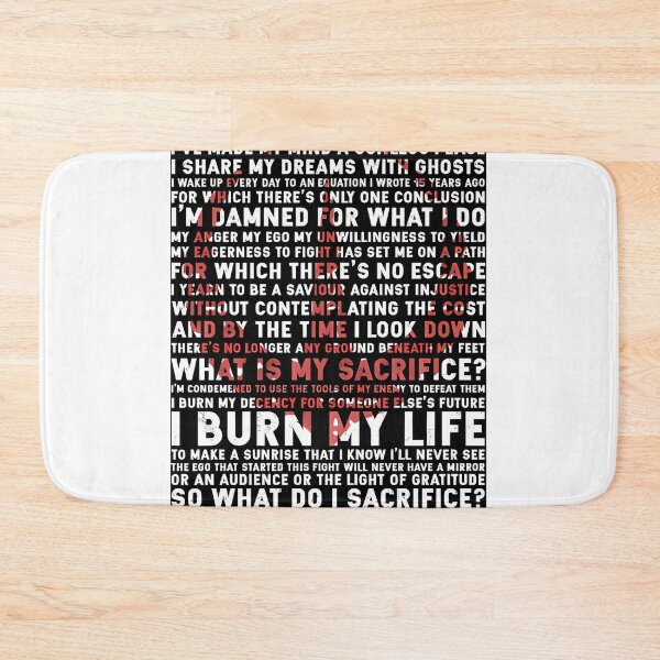 Item preview, What Do You Sacrifice I Burn My life Everything Andor Quotes designed and sold by AuTech.