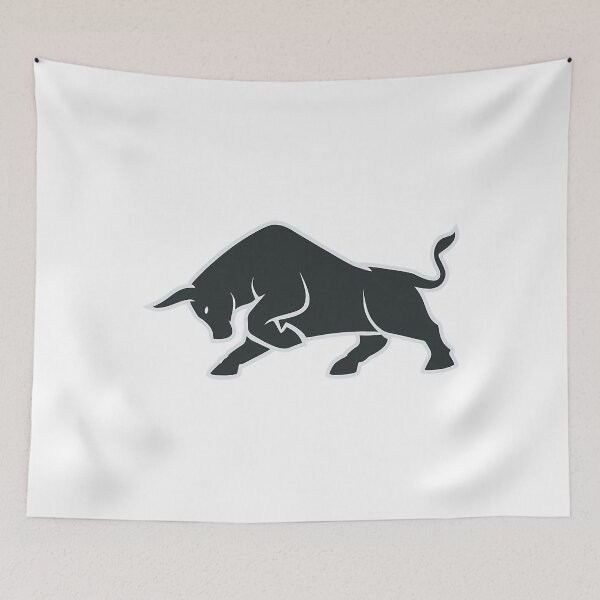 Item preview, Angry Bull Minimalist Line Art designed and sold by kbqnnxyejt32.