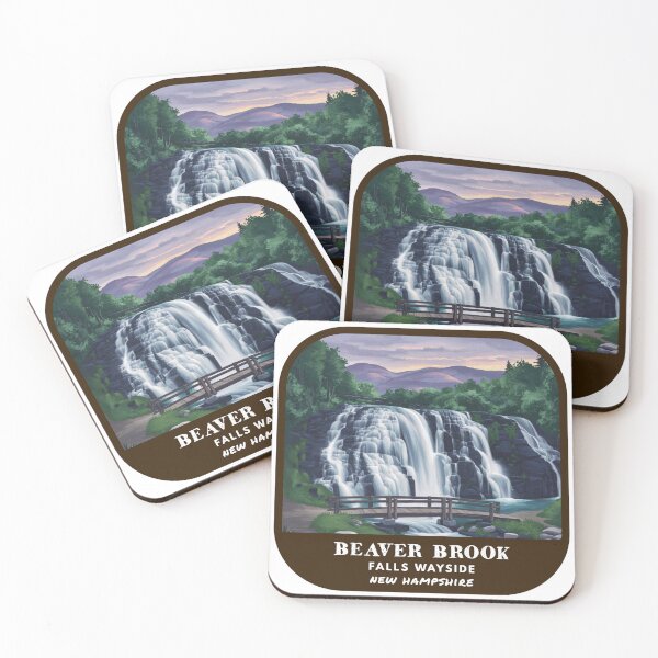 Item preview, Vintage Beaver Brook Falls Wayside (New Hampshire) designed and sold by RabbitK.