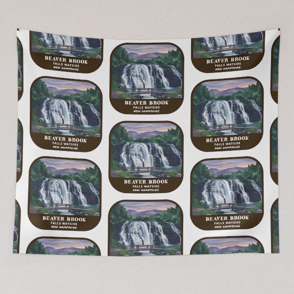 Item preview, Vintage Beaver Brook Falls Wayside (New Hampshire) designed and sold by RabbitK.