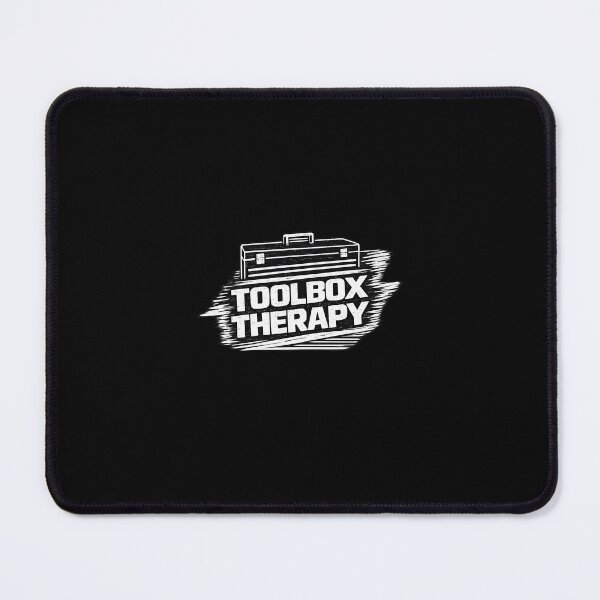 Item preview, Toolbox Therapy Mechanic Sticker | Garage Life Builder Design designed and sold by Wolf Garage.