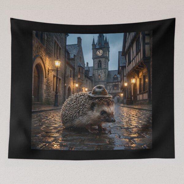 Item preview, Hedgehog in town designed and sold by to1mson.