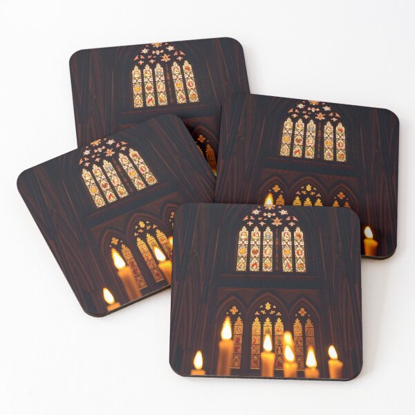 Item preview, Candlelit Stained Glass Castlecore designed and sold by Sachie's Studio.