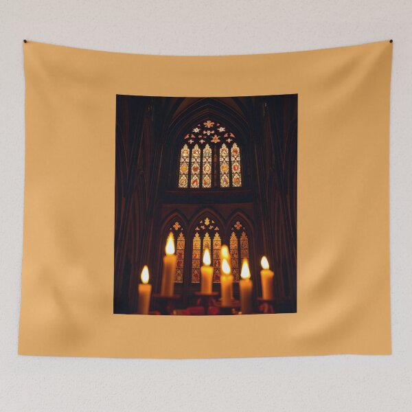 Item preview, Candlelit Stained Glass Castlecore designed and sold by Sachie's Studio.