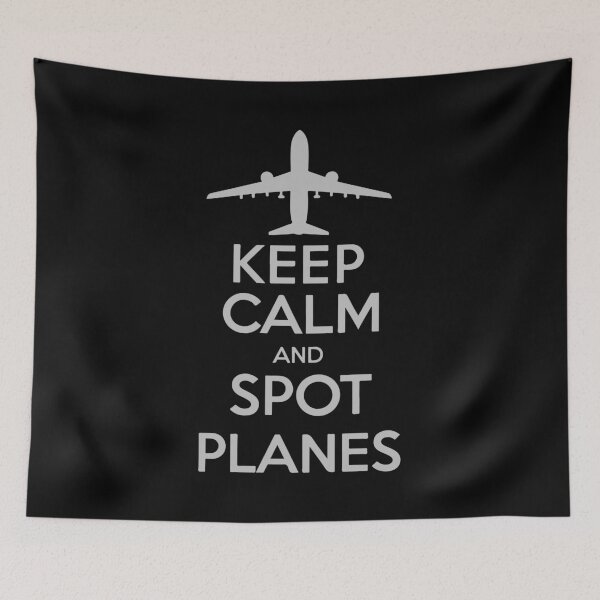 Item preview, Keep Calm and Spot Planes | Classic Aviation Plane Spotter Gear designed and sold by philippo artworks.