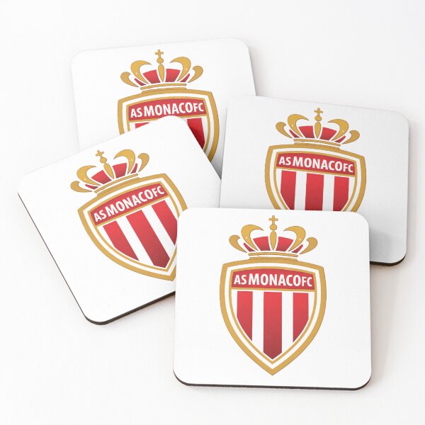 Item preview, AS Monaco Inspired Crest – Red & White Royal Football Fan Art designed and sold by RAVisuals.