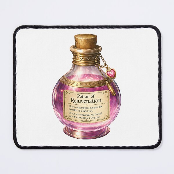 Item preview, Potion of Rejuvenation – Fantasy RPG Potion Sticker designed and sold by AlcheArtsStudio.