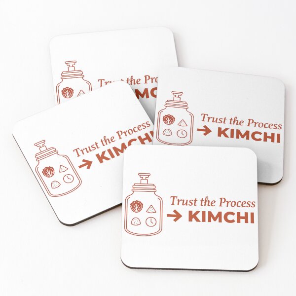 Item preview, Trust The Process Kimchi Fermentation Foodie Art designed and sold by IvoryArtDesign.