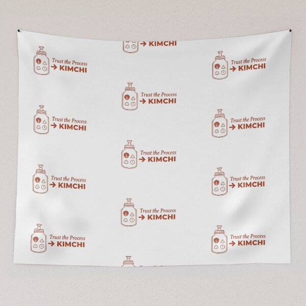 Item preview, Trust The Process Kimchi Fermentation Foodie Art designed and sold by IvoryArtDesign.