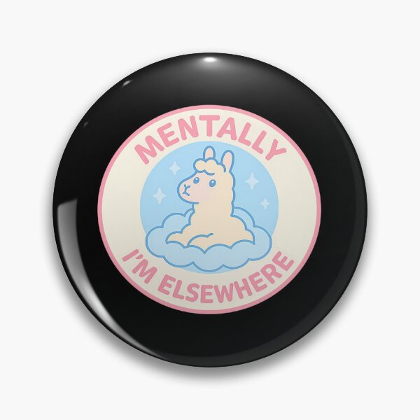 Item preview, Mentally I Am Elsewhere Llama Unicorn designed and sold by kbqnnxyejt32.