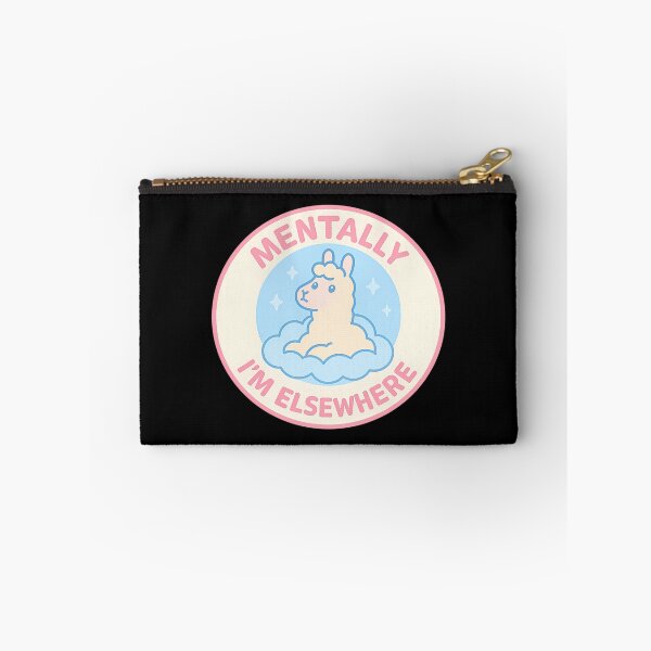 Item preview, Mentally I Am Elsewhere Llama Unicorn designed and sold by kbqnnxyejt32.
