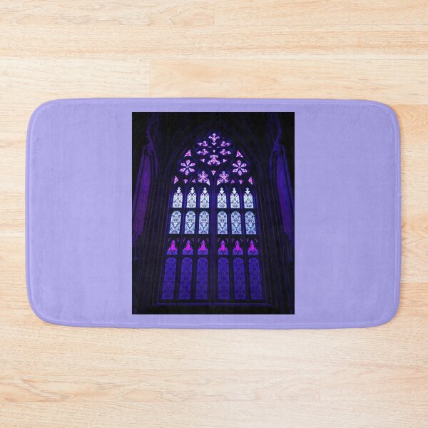 Item preview, Blue and Violet Stained Glass Castlecore designed and sold by Sachie's Studio.