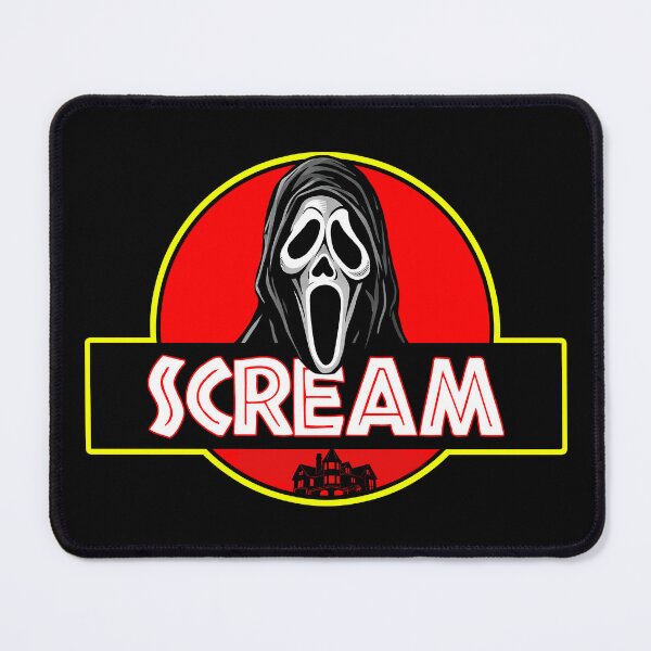 Item preview, ghostface logo killer face scary movie designed and sold by Blck-Acid-Devil.