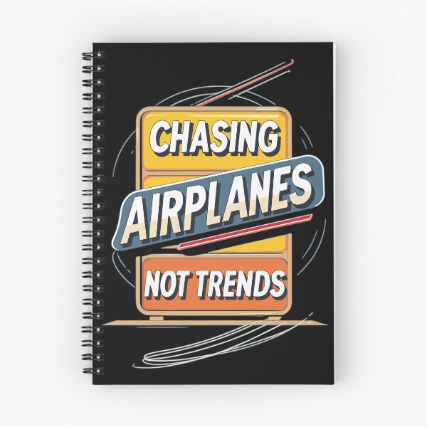 Item preview, Chasing Airplanes Not Trends | Vintage Avgeek Plane Spotting designed and sold by philippo artworks.