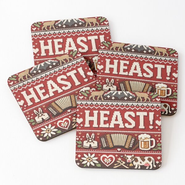 Item preview, Hey! Austrian humor in a traditional knitwear design look designed and sold by Mauswohn.