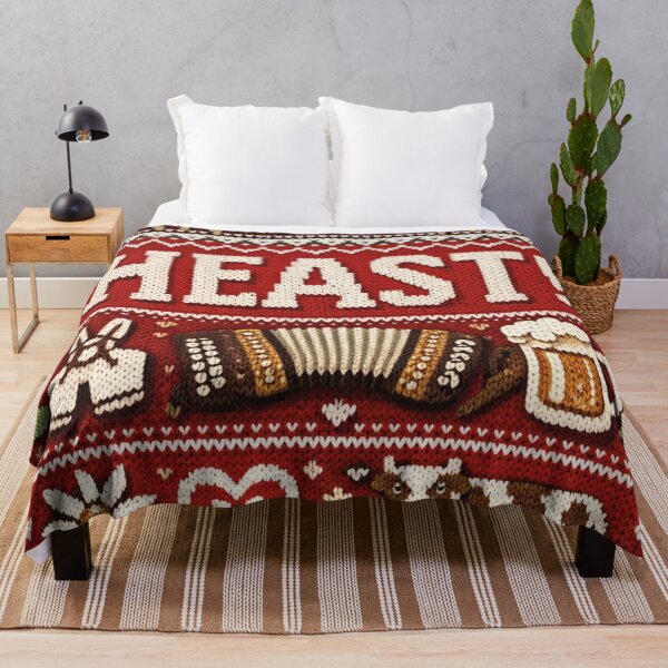 Item preview, Hey! Austrian humor in a traditional knitwear design look designed and sold by Mauswohn.