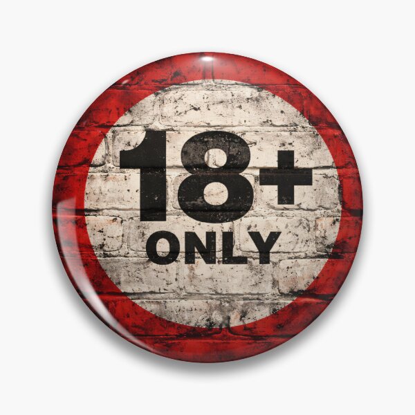 Item preview, 18+ Only Wall Sign designed and sold by Kaleidoscope Print.