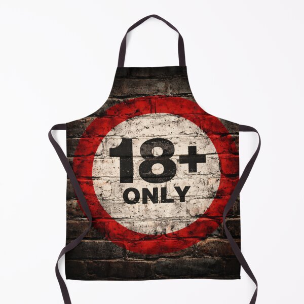 Item preview, 18+ Only Wall Sign designed and sold by Kaleidoscope Print.