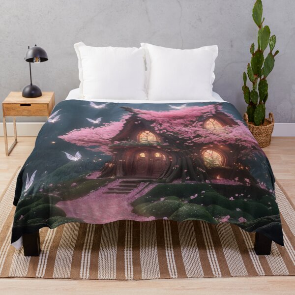 Item preview, Cherry Blossom House Enchanted designed and sold by Sachie's Studio.