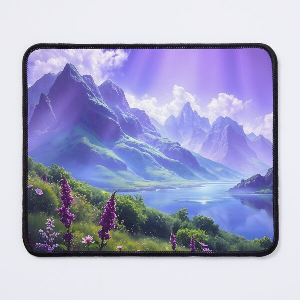 Item preview, Violet Landscape designed and sold by Sachie's Studio.