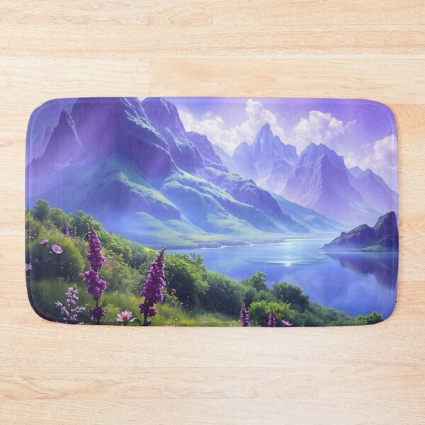 Item preview, Violet Landscape designed and sold by Sachie's Studio.