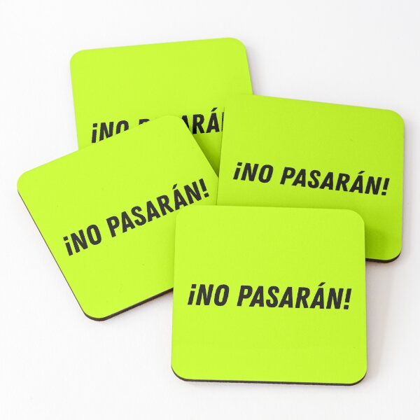 Item preview, ¡No pasarán! (black text) designed and sold by mimsythe1st.
