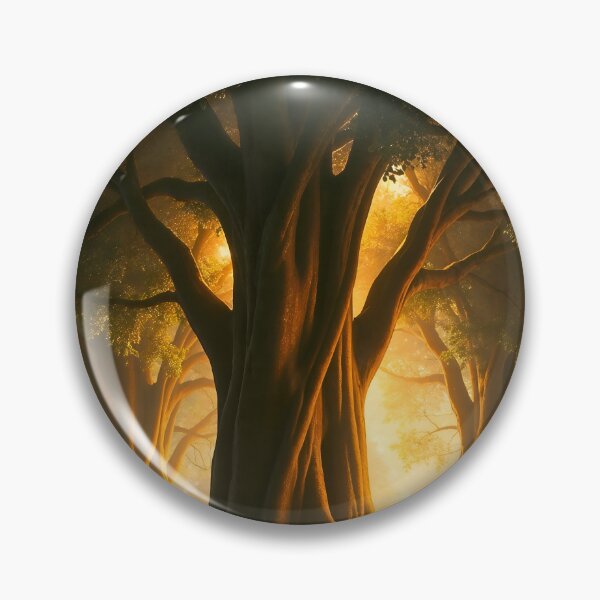 Item preview, Orange Glow Forest Landscape designed and sold by Sachie's Studio.
