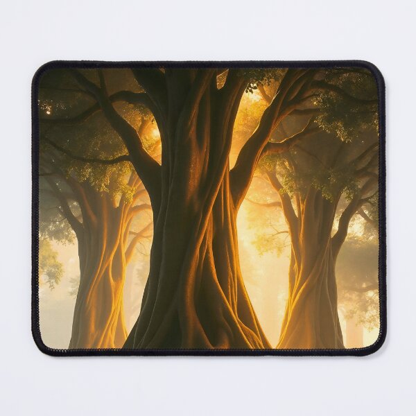 Item preview, Orange Glow Forest Landscape designed and sold by Sachie's Studio.