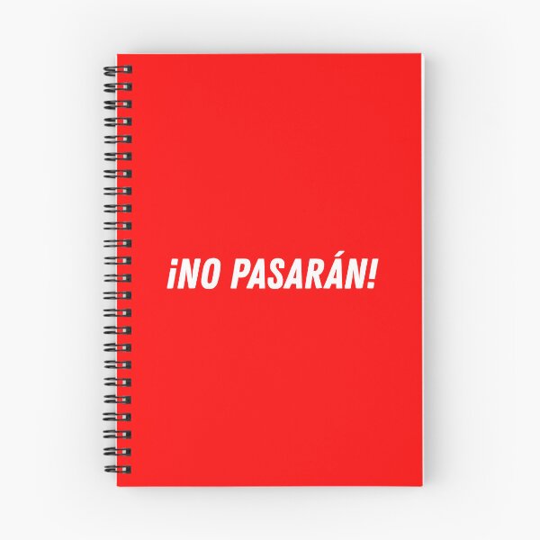 Item preview, ¡No pasarán! (white text) designed and sold by mimsythe1st.