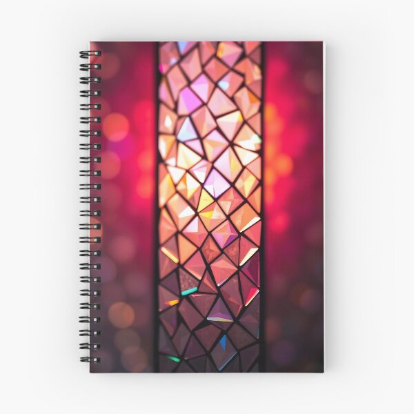 Item preview, Pink Bokeh Stained Glass designed and sold by Sachie's Studio.